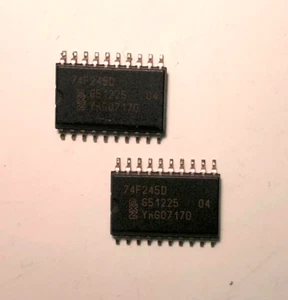 74F245D 74245 Octal Bus Transceiver 3-state SOIC-20 SMD genuine NXP part x2 pcs - Bild 1 von 1