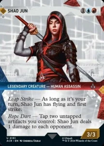 MTG-1x-Near Mint, English-Shao Jun - Foil - Showcase-Assassin's Creed - Picture 1 of 1