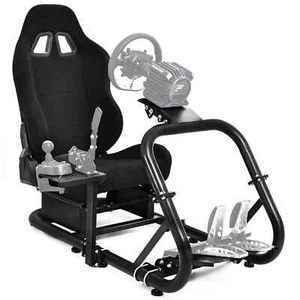 Dardoo Simulatore Di Corsa Cockpit Con Sedile Fit Per Logitech G920 G29 G923 - Picture 1 of 7