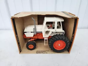 Vintage Original 1/16 Ertl Case 2590 Toy Tractor In Box Farm Silver Muffler - Picture 1 of 12