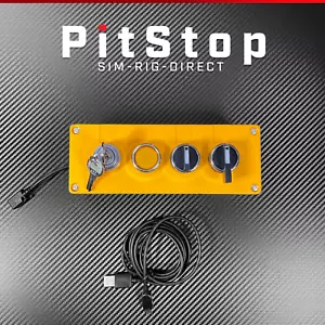 Sim Racing PC 5 Functions 4 Buttons Control Panel Button Box for ETS ATS MORE - Picture 1 of 2