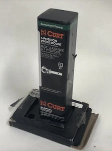 Curt 1 Position Pintle Mount Hitch (2" Shank, 20,000 lbs., 6" Long) 48326 - Picture 1 of 7