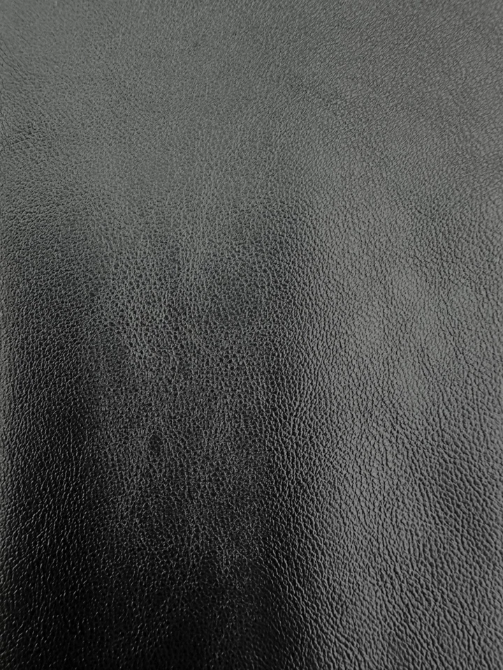 H&T FABRICS BLACK PVC PLEATHER STRETCH FABRIC (55 in.) Sold By The Yard