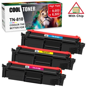 3PK TN810 Toner Cartridge Compatible with Brother HL‐L9430CDN L9430CDN EX470W - Picture 1 of 12