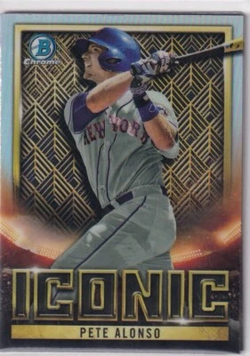 2023 Topps MLB Baseball Bowman Cromo N º BI-7 Pete Alonso Iconic - Imagen 1 de 2