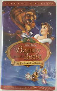 Beauty and the Beast: An Enchanted Christmas (VHS, 2002) Pre-owned FAST SHIPPING - Picture 1 of 7