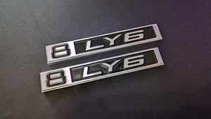 1967-1972 C10 Billet LY6 Engine Emblems / Badges (Chevrolet, Chevy, GMC) - Bild 1 von 2