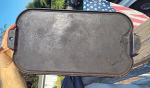 Unmarked Wagner 17” x 9.5 Cast Iron Griddle - Picture 1 of 7