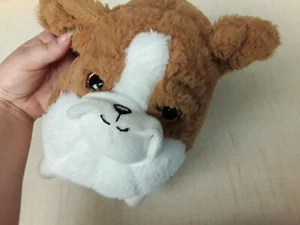 Squishy brown white Dog Plush Kellytoy - Picture 1 of 6