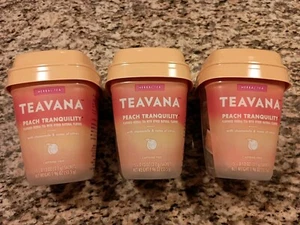 Teavana Peach Tranquility Rare Discontinued 15 Sachets Packungen Lot Of 3 - Bild 1 von 4