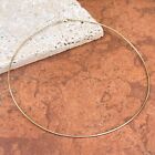 14KT Yellow Gold Omega Collar Necklace Screw Off Clasp 18" in Length Clever NEW