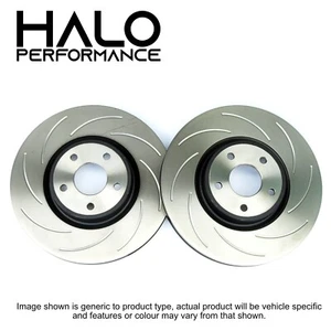 Rear Brake Discs to fit Nissan 350Z 322mm Brembo Fitment Grooved - Picture 1 of 1