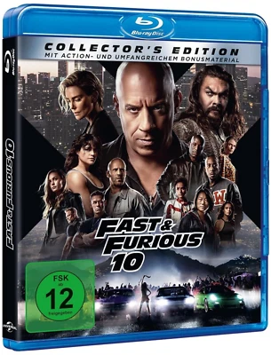 Fast & Furious - Teil: 10 [Blu-ray/Neu/OVP] Vin Diesel, Jason Momoa, Michelle Ro - Bild 1 von 4