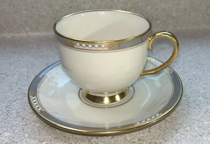 G37 ~ Lenox China Presidential Collection McKinley Tasse & Untertasse USA - Bild 1 von 7