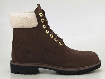 Timberland 6 pollici premium waterproof boots uomo stivali con lacci scarpe A2GMZ - Immagine 1 di 4