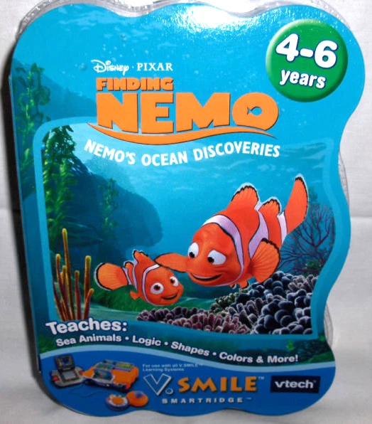 Finding Nemo-Ocean`Vsmile-VTech-4-6 Yrs`NEW`FREE SHIP - Image 1 of 1