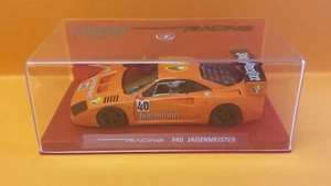 FLYSLOT RACING F03202 FERRARI F40 JAGERMEISTER #40 1/32 SCALEXTRIC - Imagen 1 de 4