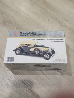 Scale Models  1:24 Scale 1930 Duesenberg " Speed Line Phaeton" - Image 1 of 4