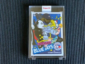 2021 TOPPS PROJECT 70 #539 VLADIMIR GUERRERO JR / ERMSY *ENCASED ART* BLUE JAYS - Picture 1 of 2