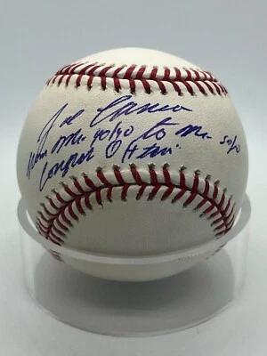 Jose Canseco From Mr. 40/40 to Mr. 50/50 Congrats Ohtani Signed Baseball PSA *20 - Image 1 of 2