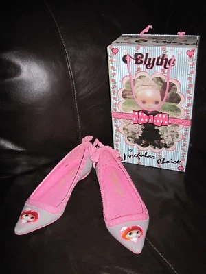 IRREGULAR CHOICE BLYTHE SHOES FLATS CUTE LEATHER HASBRO UK 6 VINTAGE 2006 - Image 1 of 3
