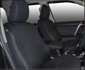 Subaru Crosstrek (2023-Now), Neoprene FRONT Seat Covers (Half-Back) - Picture 1 of 8