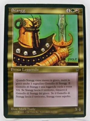 Magic the Gathering MTG - STANGG Legends (ITALIAN) NM - - Image 1 of 4