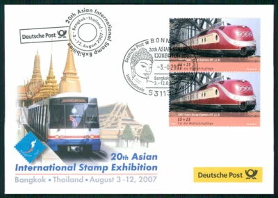 GERMANY EXHIBITION-COVER 2007 THAILAND BANGKOK RAILROAD ARCHITECTURE /m3278 - Image 1 of 2