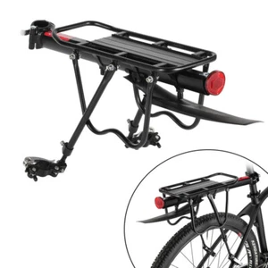 Fahrrad Gepäckträger Schnellspanner Bike für 24-29 Zoll Universal Alu hinten - Bild 1 von 12