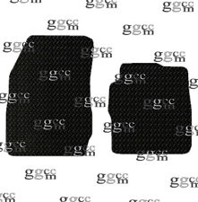 FITS FORD TRANSIT COURIER 2014 TO PRESENT TAILORED BLACK RUBBER VAN FLOOR MATS.