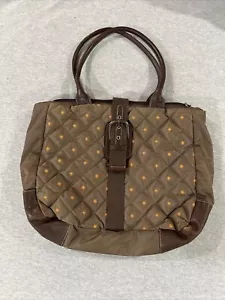 Eddie Bauer brown bag Orange Stars And Interior - Picture 1 of 21