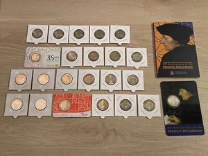 Series 23 X 2 Euro 2022 Erasmus With 5 German Workshops + Coincard Malta - Picture 1 of 1