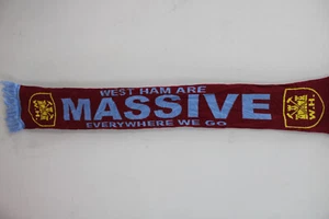 Sciarpa scarf Calcio WEST HAM bufanda Schal écharpe - Imagen 1 de 1