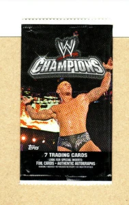 1 Empty 2011 Topps WWE Champions Wrapper With Randy Orton On Front-NM - Picture 1 of 1
