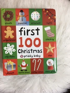 New First 100 Christmas Words by Roger Priddy - Picture 1 of 10