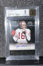 2013 panini black Joe Montana GOLD Auto /10 POP 1 NONE HIGHER!🐐