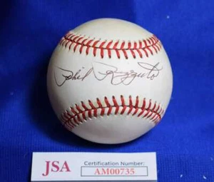 Phil Rizzuto JSA Cert Autograph American League Signed Baseball 2 - Picture 1 of 2