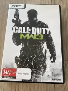 Call Of Duty Modern Warfare 3 Game COD Windows Pc Dvd Rom Vintage Gaming - Picture 1 of 11
