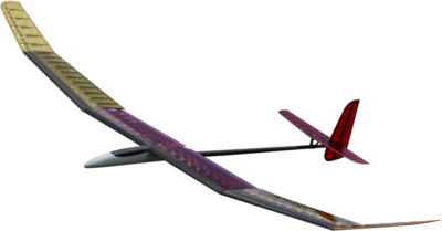 RC model Element 2 - unassembled KIT version - glider strong carbon - MADE in EU - Image 1 of 4