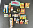 Vintage Dollhouse Play House ?Canned Groceries Candy Milk, Cereal Lot Of 23