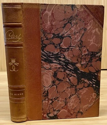 RARE Jag Minns.Minnen Fran Ett Langt Liv Av~Carl Prince of Sweden Norway Leather - Image 1 of 4