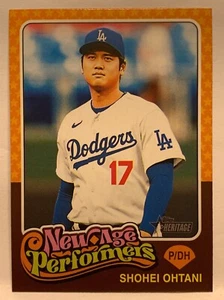 2024 Topps Heritage New Age Performers Inserts YOU PICK - Complete Your Set a245 - Picture 1 of 53