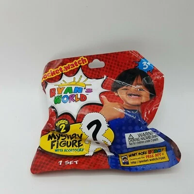 Ryan's World карманные часы серии 2 загадочная фигурка с аксессуар слепой сумка запечатанный  - Изображение 1 из 2