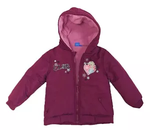 Disney Frozen Eiskönigin Winterjacke Jacke Gr. 86 / 92 / 104 brombeere NEU - Bild 1 von 5