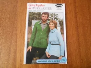 PATONS PATTERN BOOK - 423 - LADY/MAN JUMPERS, VESTS. - Picture 1 of 9