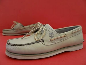 Timberland Classic Bootsschuhe 2 EYE Halbschuhe Herren Schuhe Leder Gr.42 Beige - Bild 1 von 10