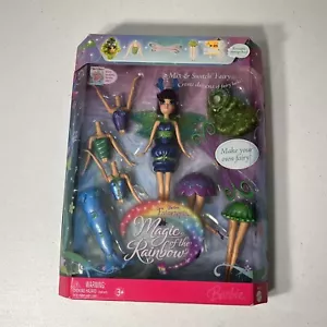 2006 Barbie Fairytopia Magic of the Rainbow Blue Fairy Doll K8150 Mix & Switch - Picture 1 of 8