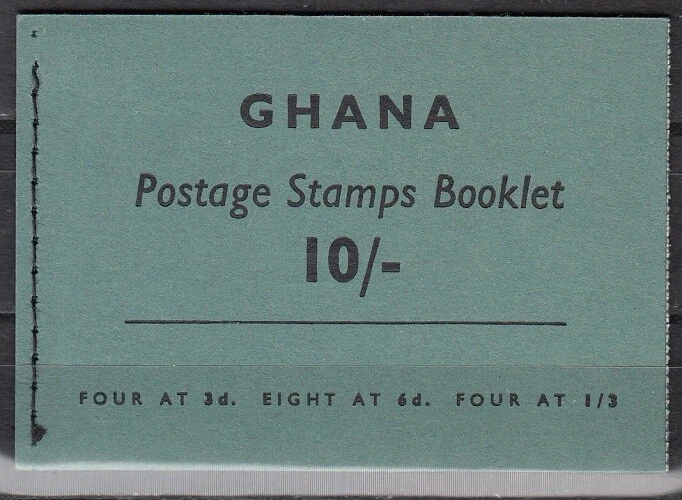 Ghana Stanley Gibbons SB4 folleto 10/- Foto 1 de 1
