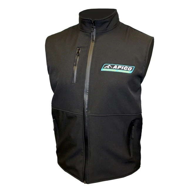 APICO FACTORY RACING SOFTSHELL ADULTO GILET BIKE CICLISTA MECÂNICO AQUECEDOR DE CORPO  - Imagem 1 de 1