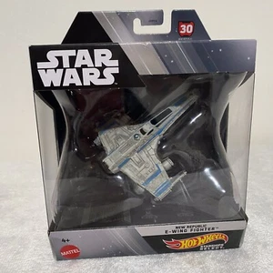 Hot Wheels Star Wars Raumschiffe Select E-Wing New Republic Fighter Vehicle HTJ92 - Bild 1 von 6